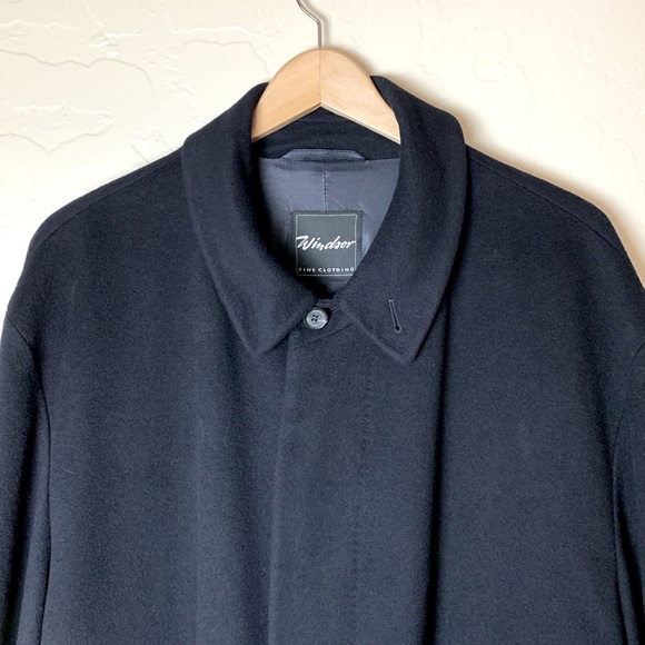 WINDSOR - Ing Loro Piana 100% Cashmere Coat- KaDeWe / Germany- EU/IT 56-US 46 - Picture 4 of 16